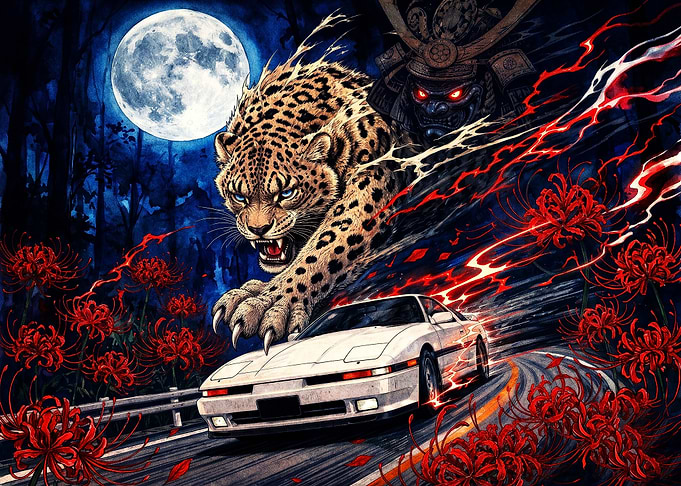 Leopard Samurai and Sports Car