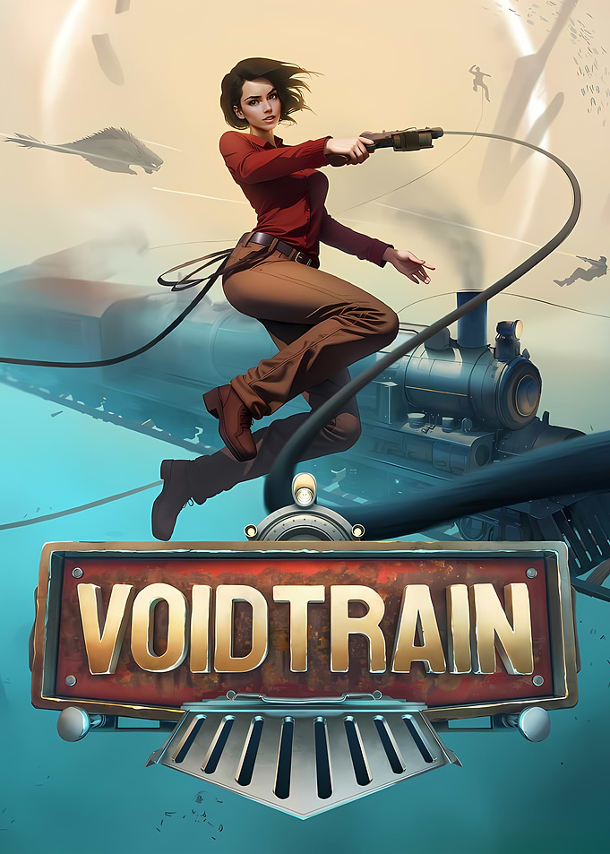 Voidtrain Video Game Key Art