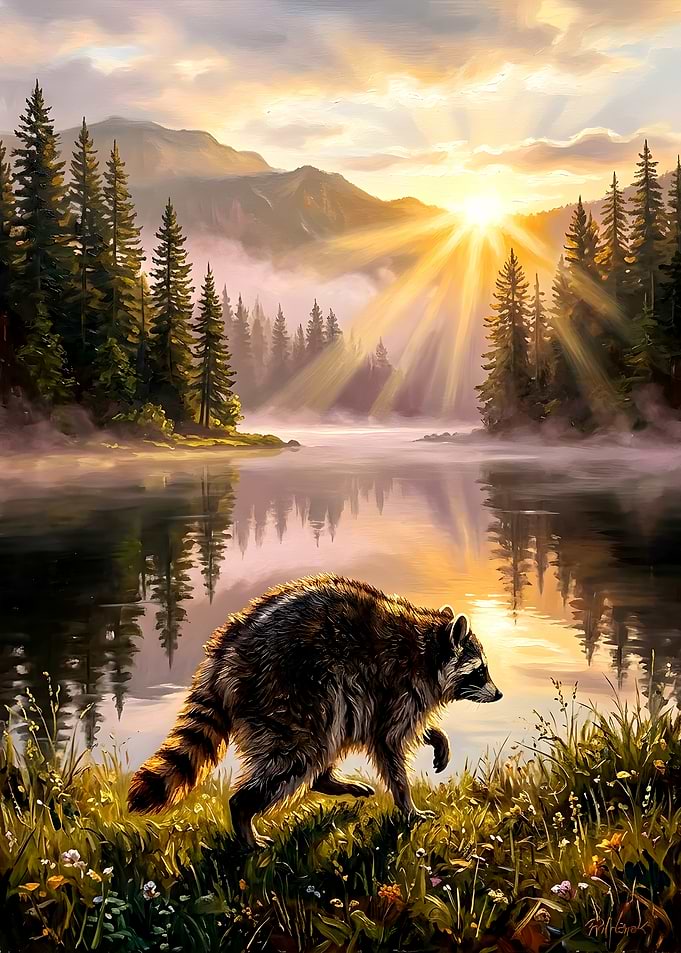 jimothy at Sunrise by the Lake