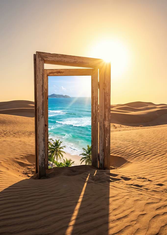 Doorway to a Tropical Paradise