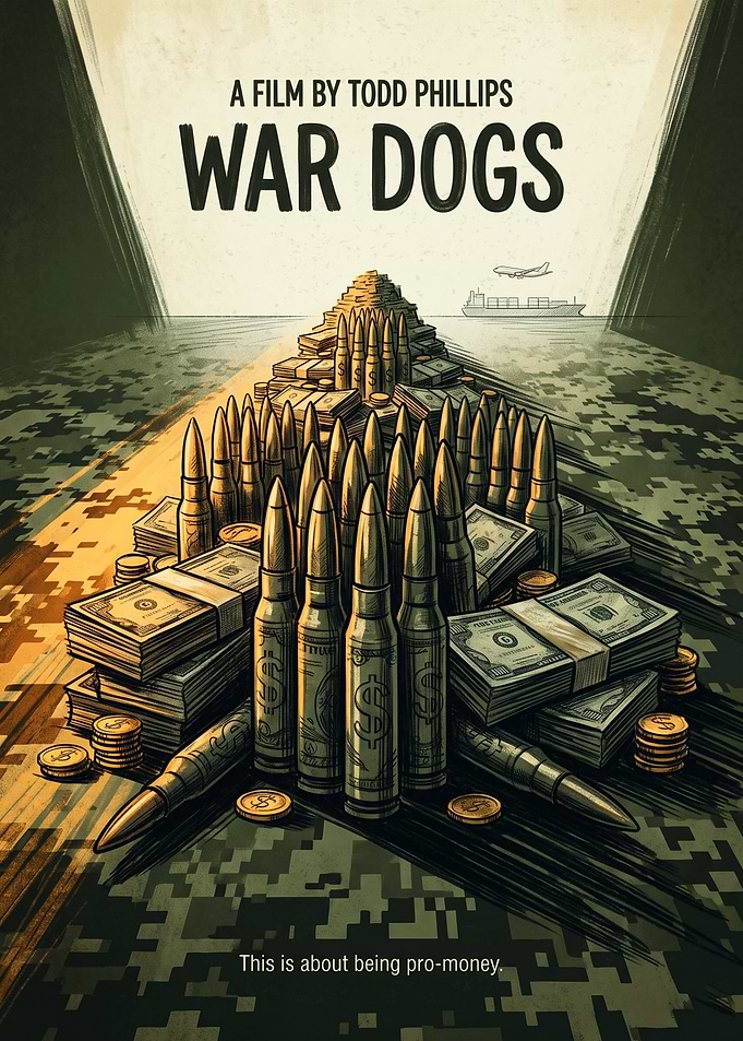 War Dogs Crime Comedy Biography Poster