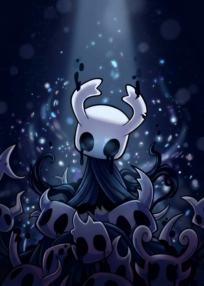 Hollow Knight Void Abyss Illustration