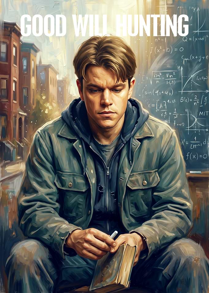 Good Will Hunting Movie Poster Art