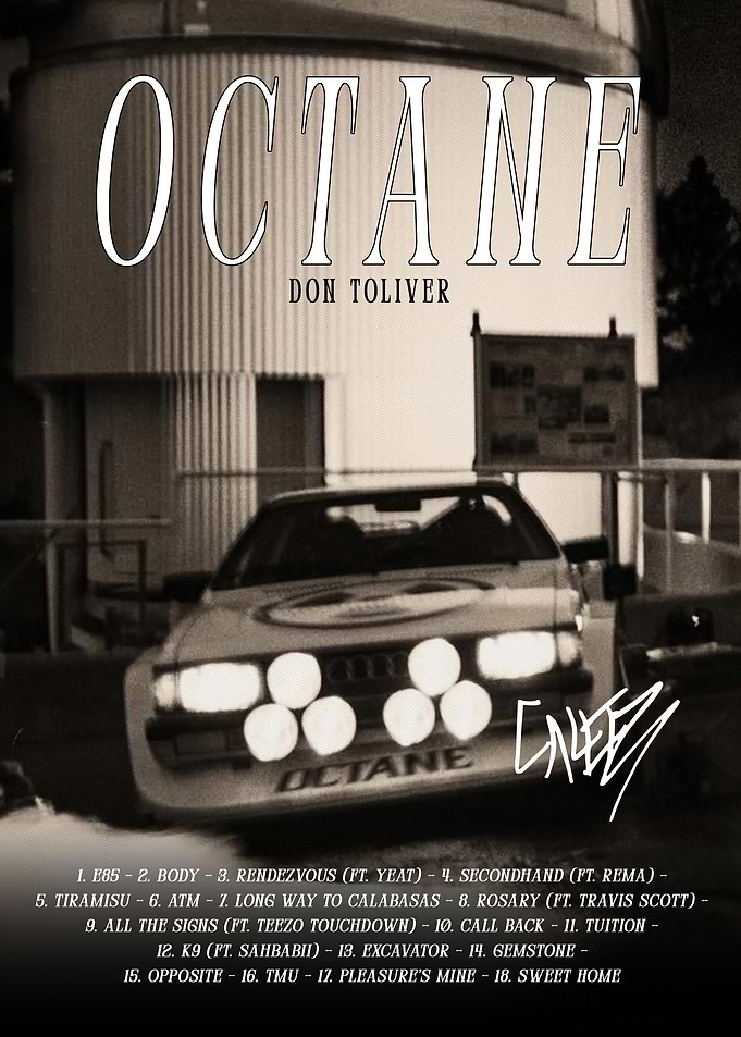 Don Toliver Octane Album Cover Art