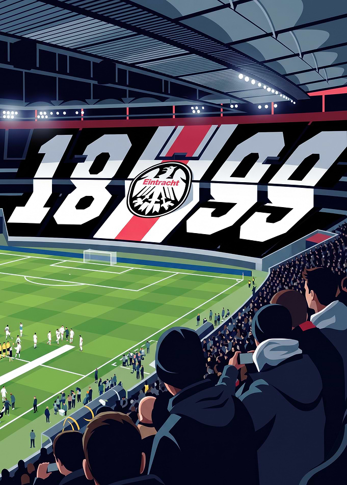 Eintracht Frankfurt Stadium Fan View