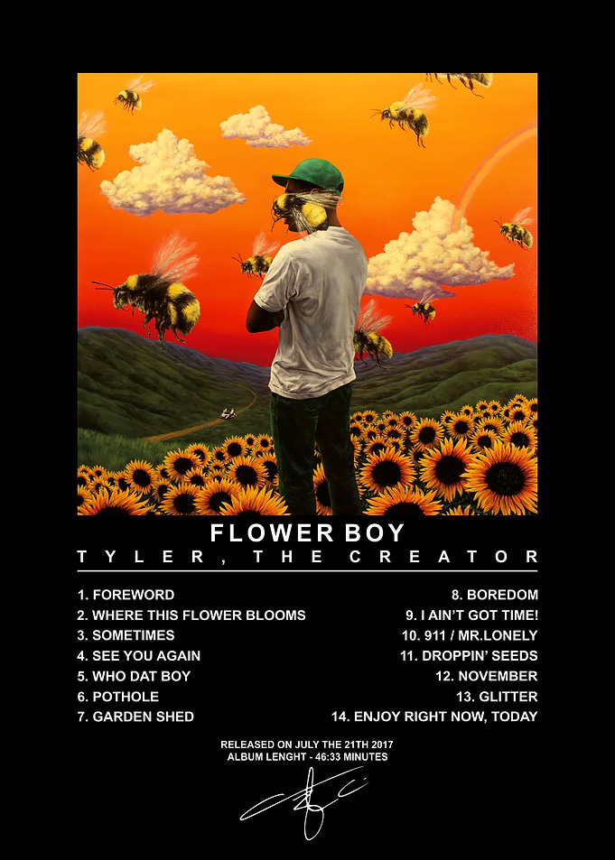 Tyler, The Creator Flower Boy Poster