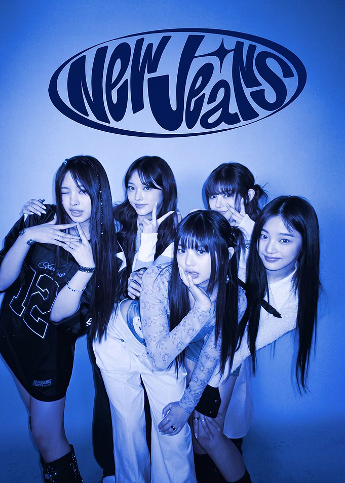NewJeans K-pop Group Poster