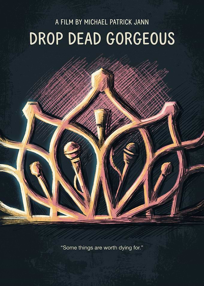 Drop Dead Gorgeous Dark Comedy Art
