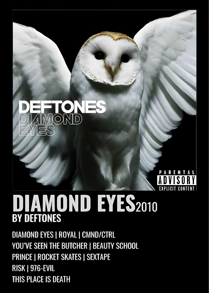 Deftones Diamond Eyes Album Poster