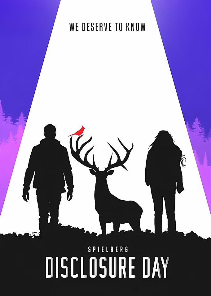 Disclosure Day Minimalist Movie Poster