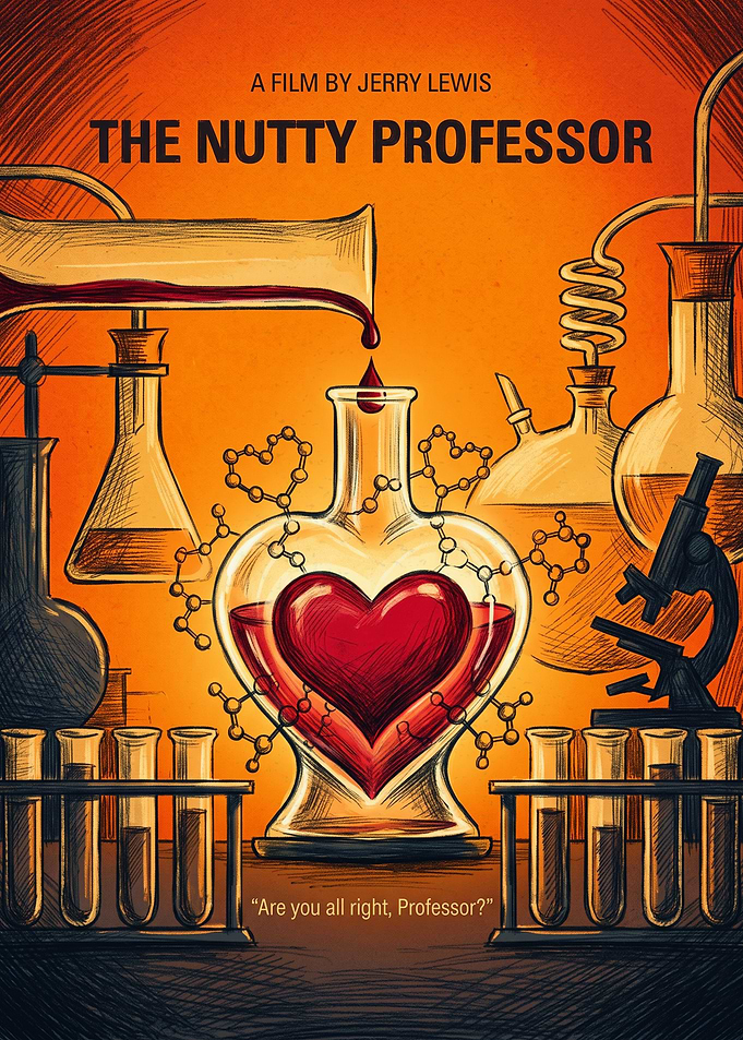 The Nutty Professor Comedy Sci Fi Art