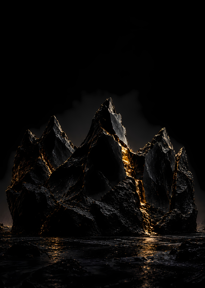 The Crown – Obsidian & Gold