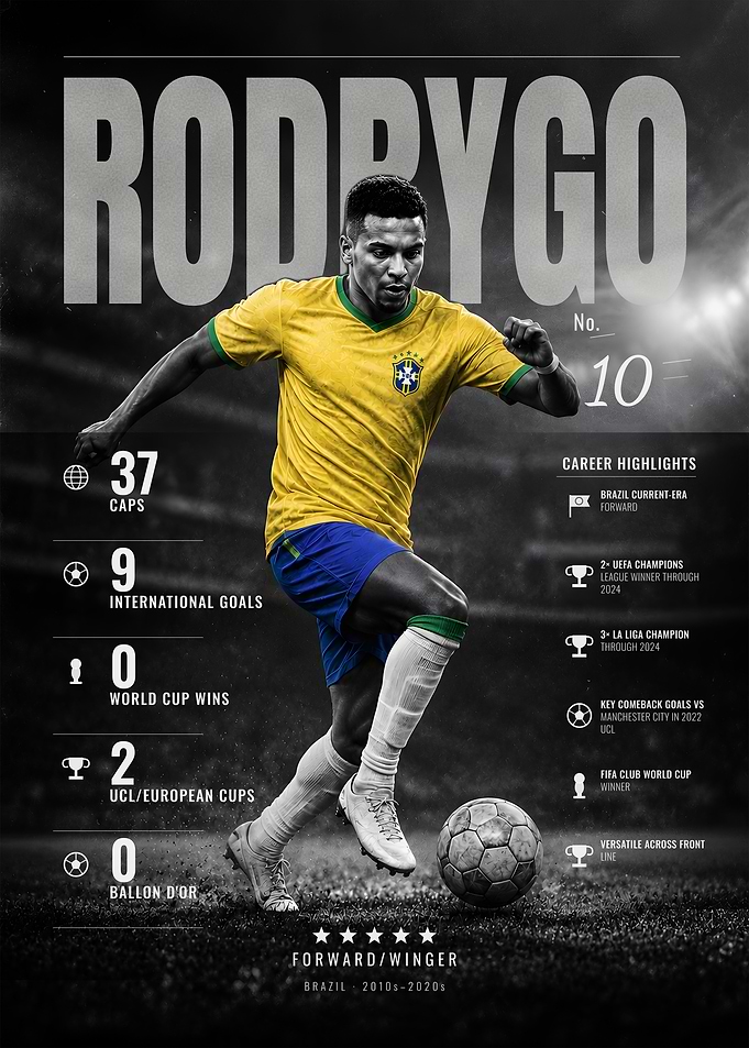 Rodrygo - Brazil No. 10