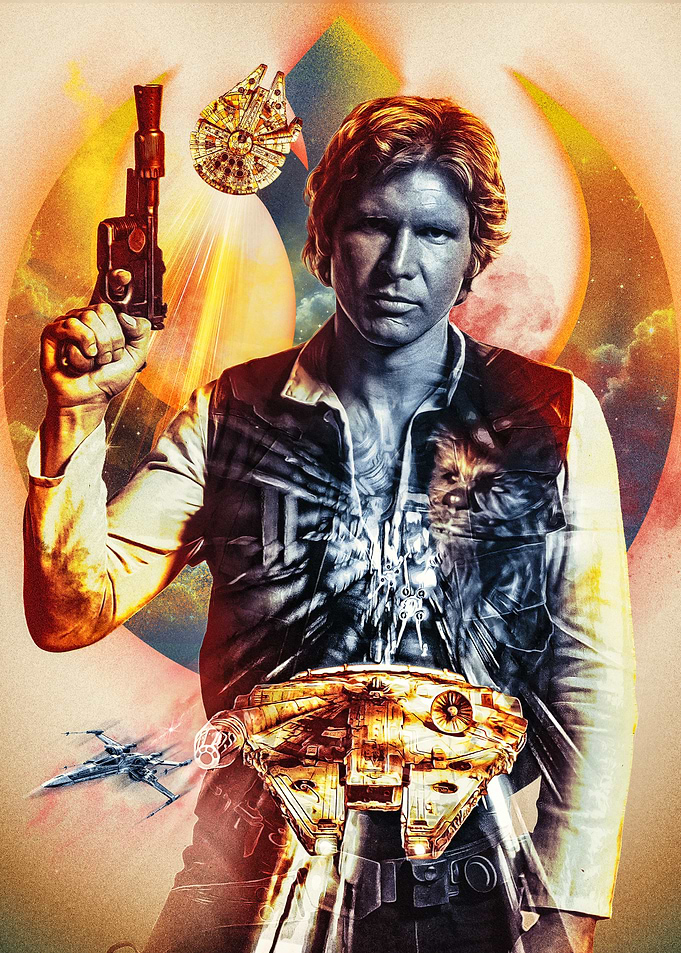 Han Solo and the Falcon