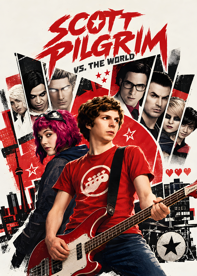 Scott Pilgrim vs. the World Movie Poster