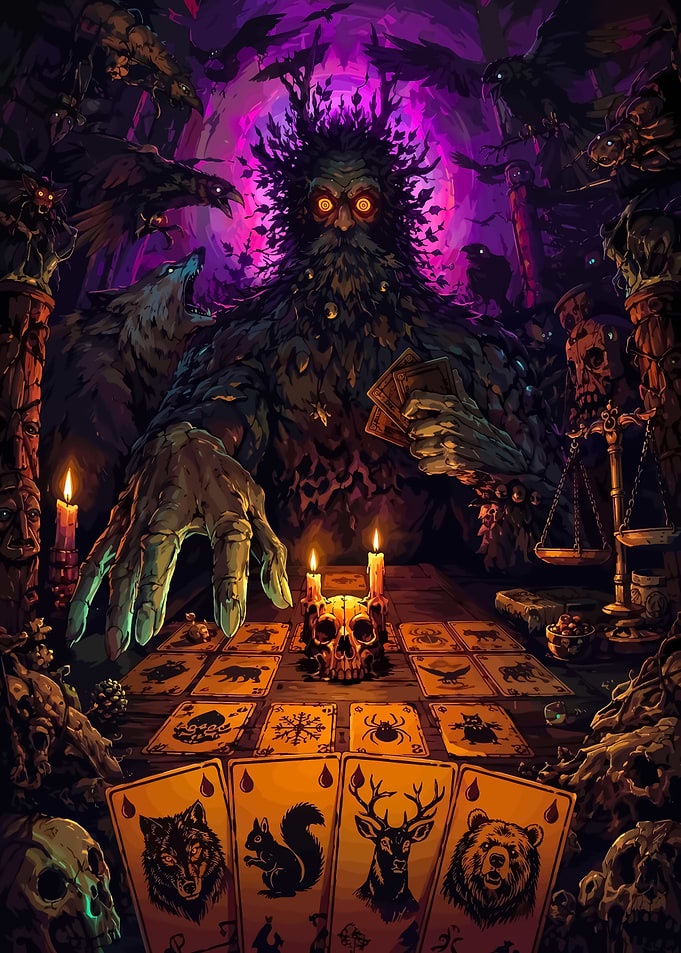 Leshy Inscryption Fan Art