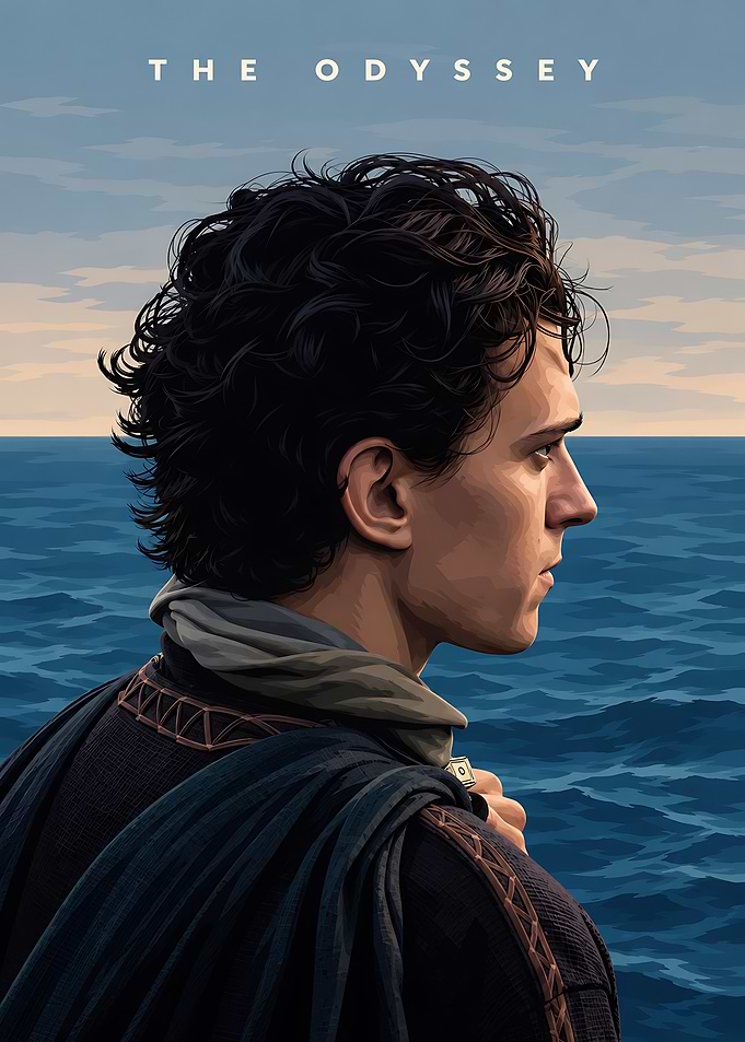 The Odyssey Tom Holland Poster