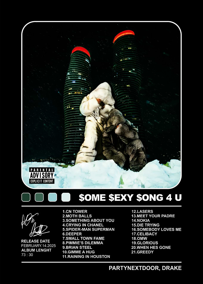 Some Sexy Song 4 U Drake Album Cover Art