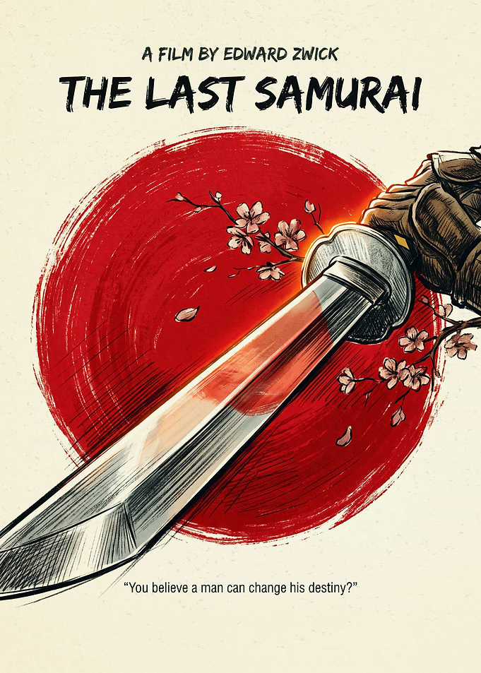 The Last Samurai Epic War Drama Poster