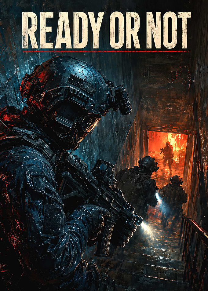 Ready or Not Tactical Game Poster