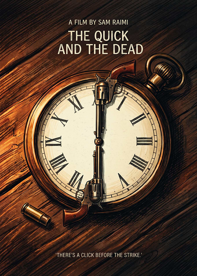 The Quick And The Dead Western Action Art
