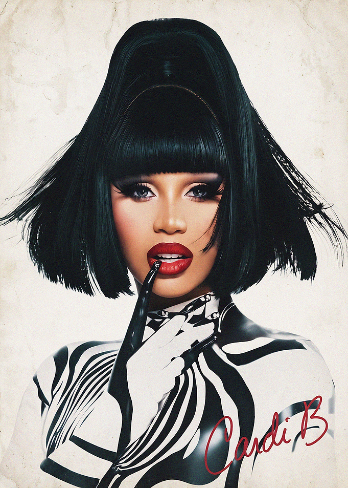Cardi B Portrait