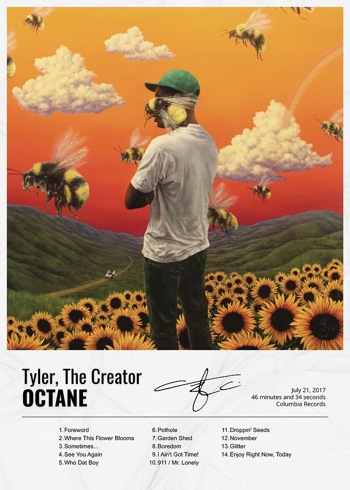 Tyler, The Creator Octane Poster