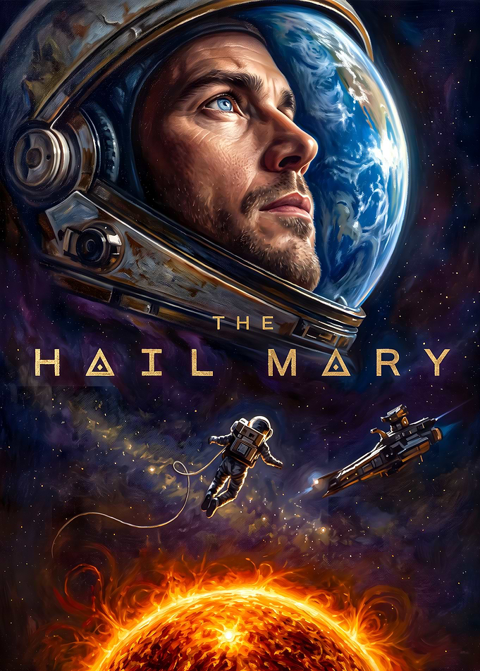 The Hail Mary Space Poster