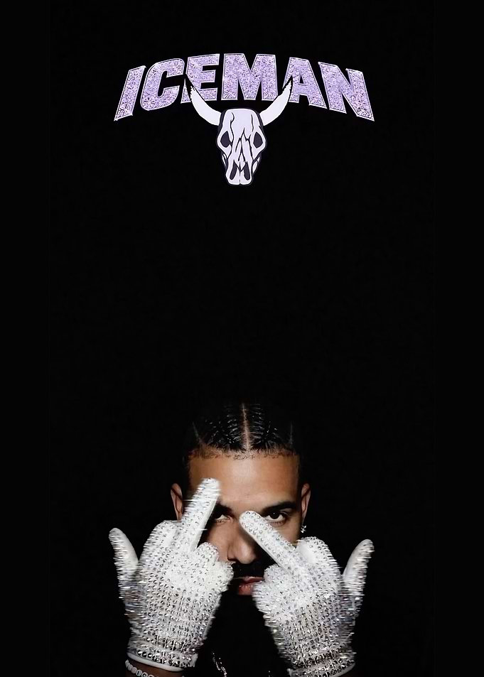 Drake Iceman Graphic Poster