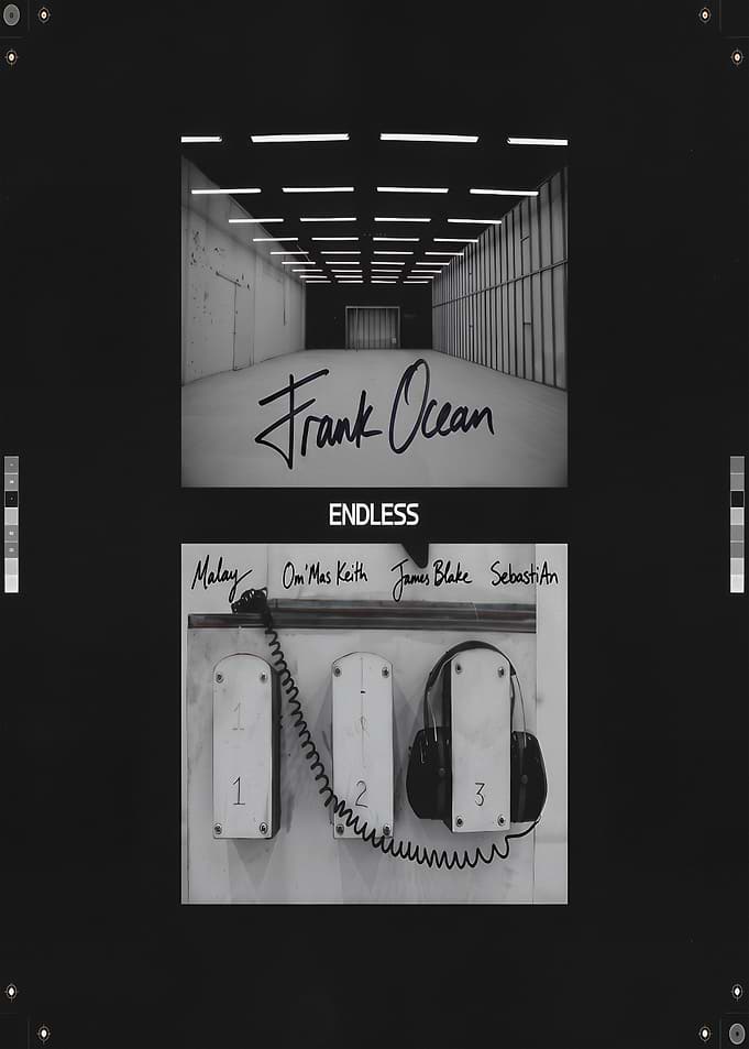 Frank Ocean Endless Album Poster