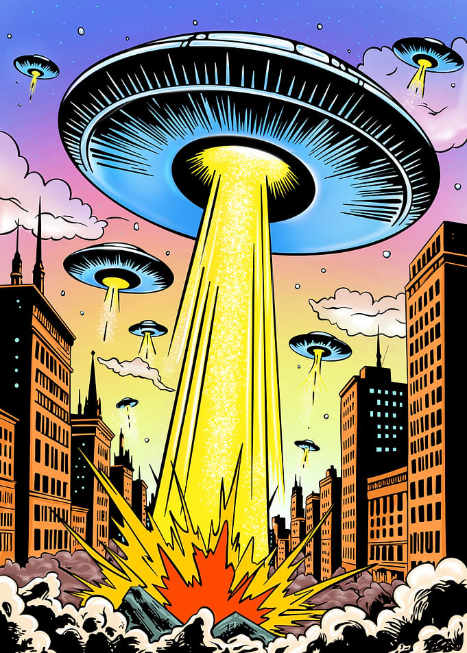 They are comming... | Comic Book Art