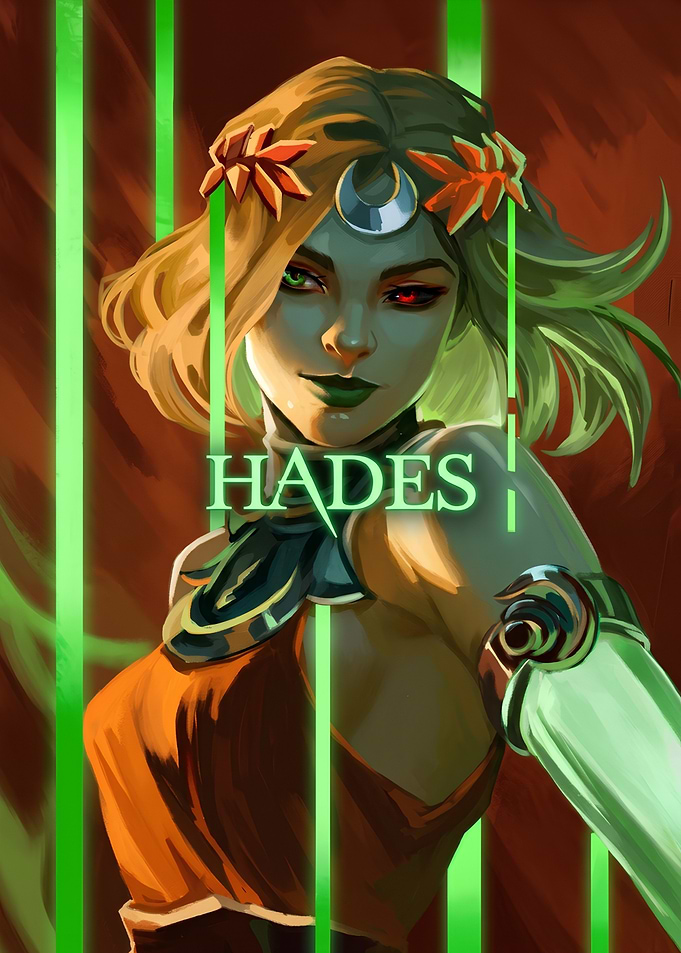 Hades Game Fan Art Portrait