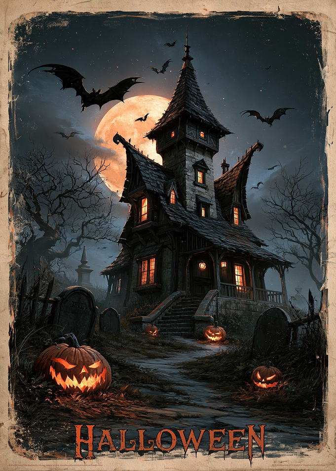 Spooky Halloween Haunted House