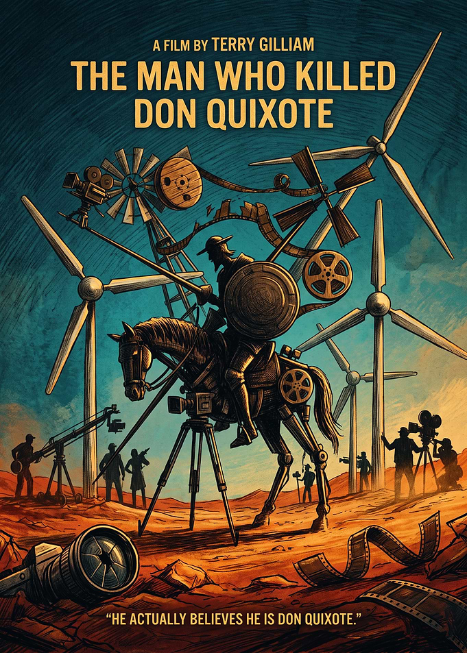 The Man Who Killed Don Quixote Art