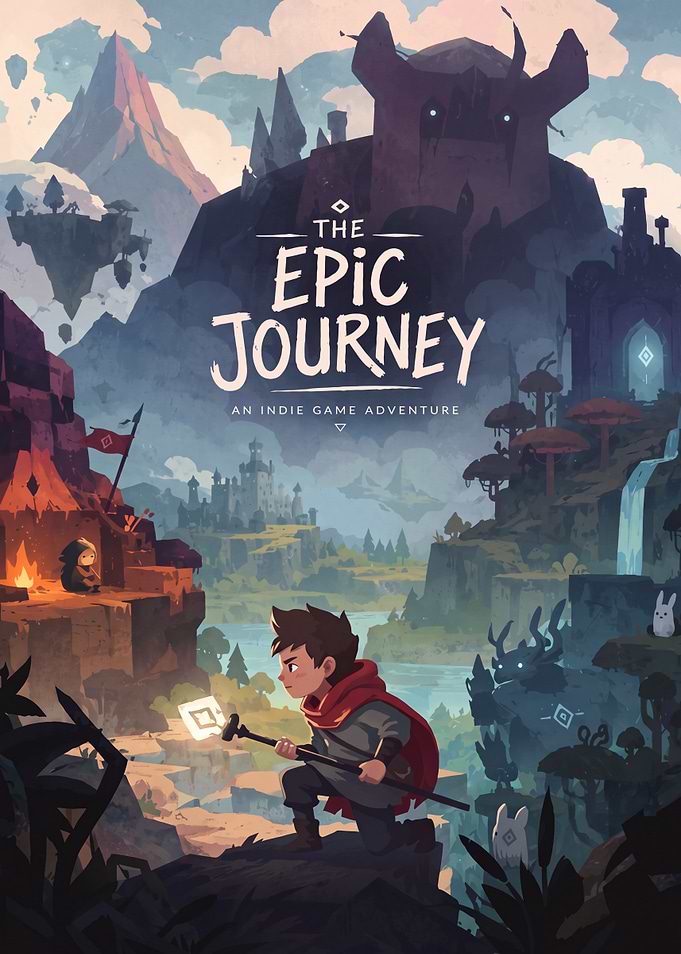 The Epic Journey Indie Game Poster