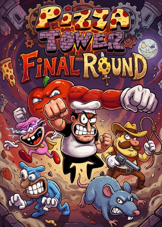 Pizza Tower Final Round Poster