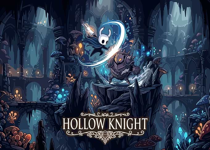 Hollow Knight Combat Scene
