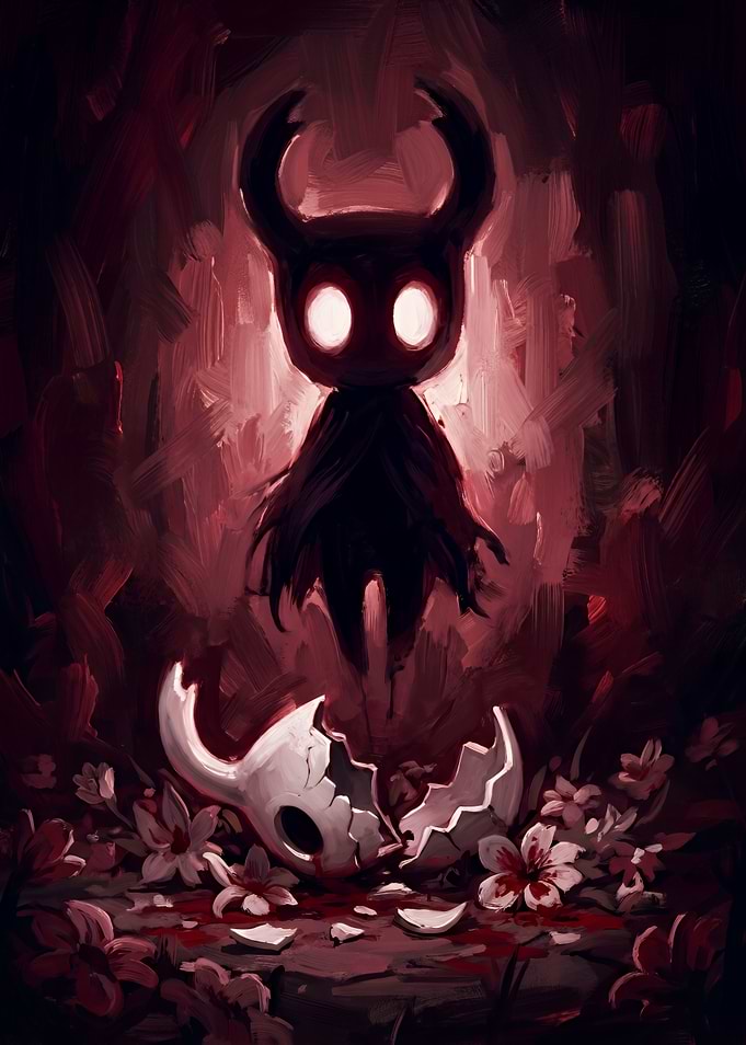 Hollow Knight Birth Digital Art