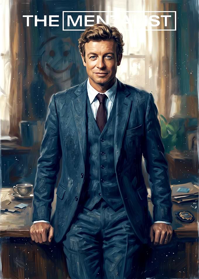 The Mentalist Patrick Jane Poster