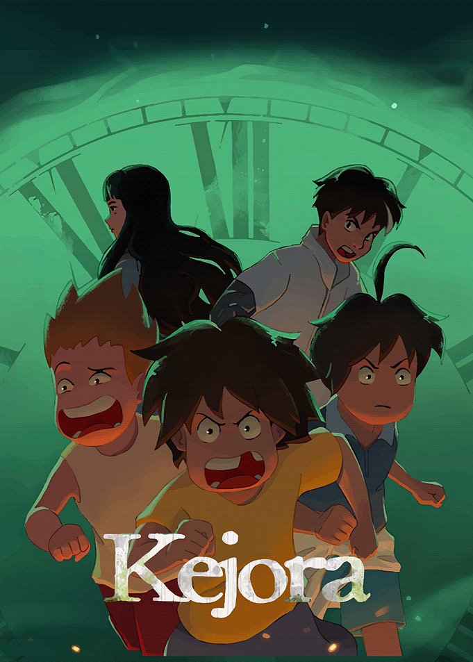 Kejora Anime Style Poster