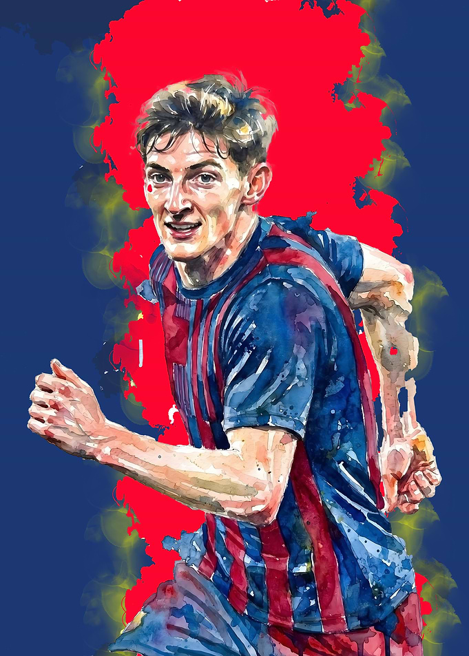 Watercolor Portrait of Anthony Gordon
