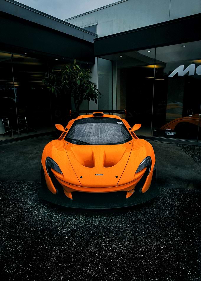 Bright Orange McLaren P1 GTR