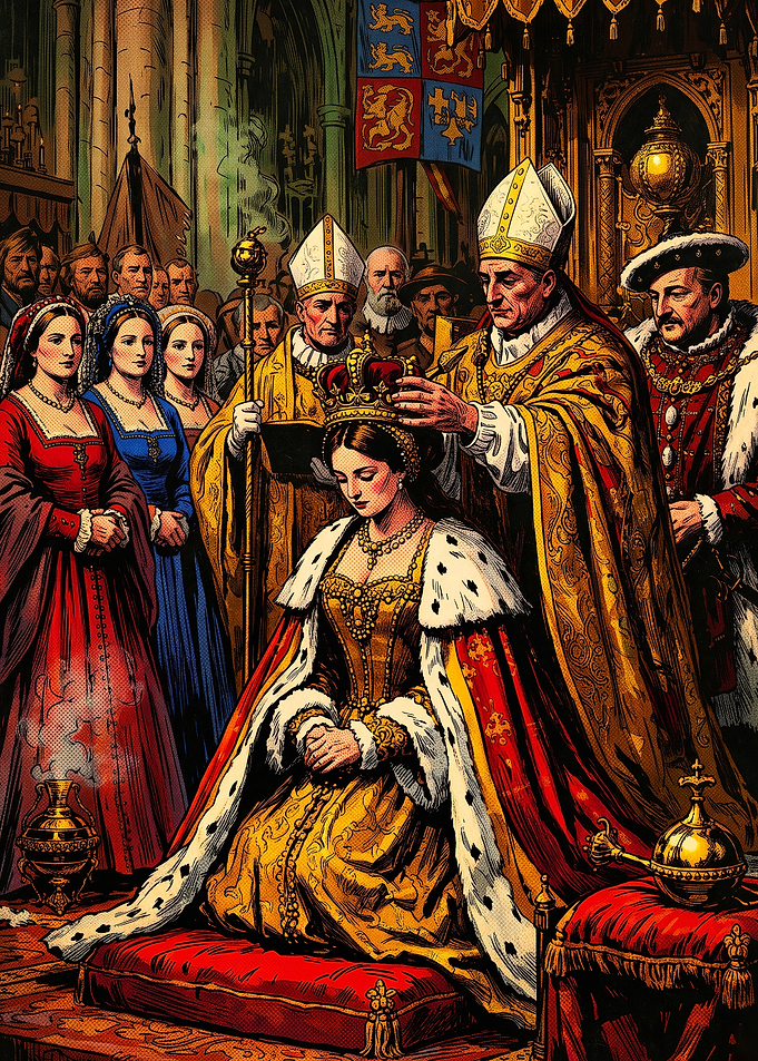 Coronation of a Queen