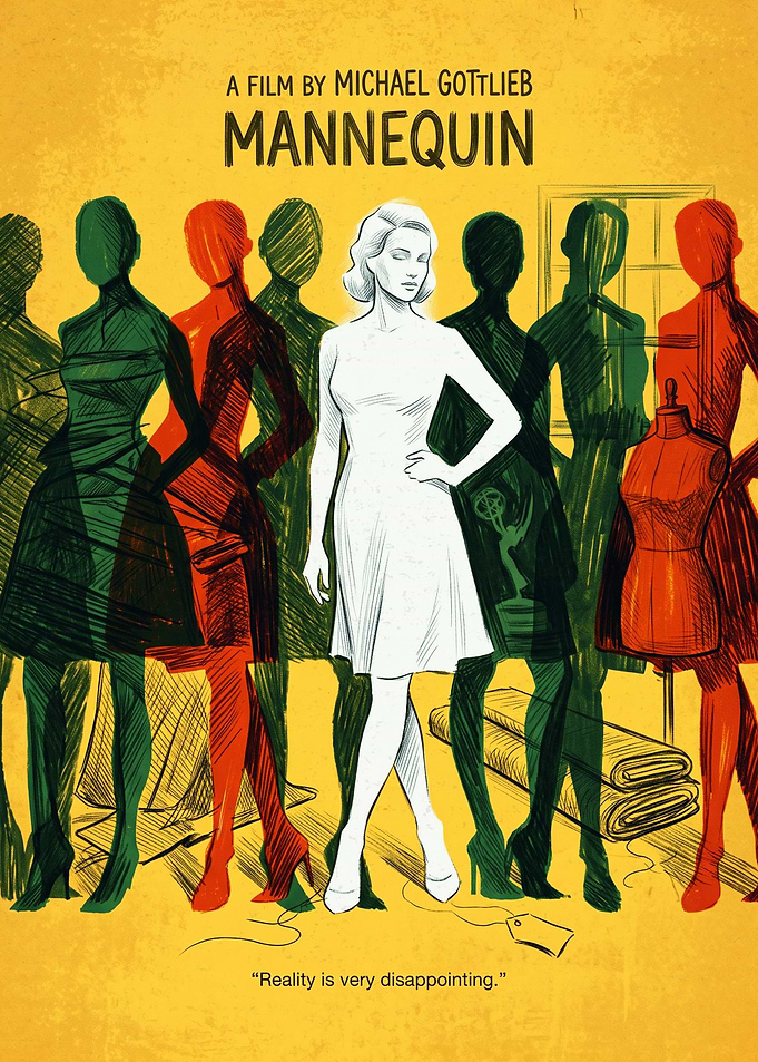 Mannequin Romantic Comedy Retro Art
