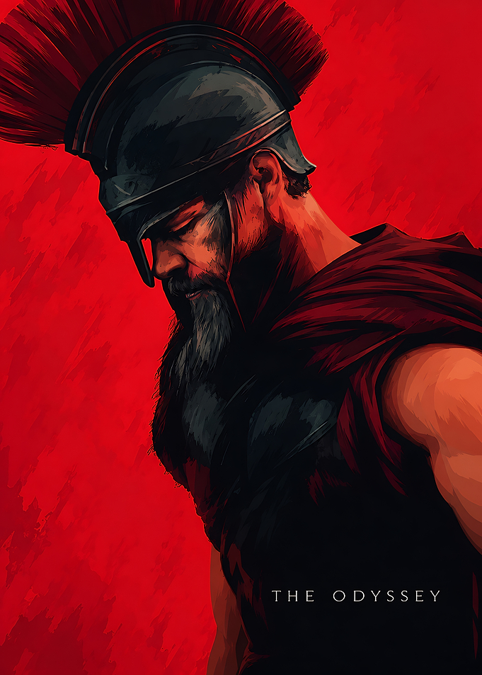 The Odyssey Spartan Warrior Portrait