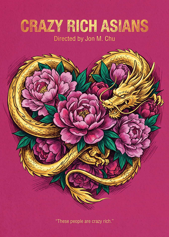 Crazy Rich Asians Romantic Comedy Print