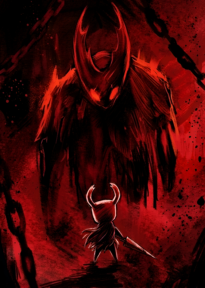 Hollow Knight Facing The Nightmare King
