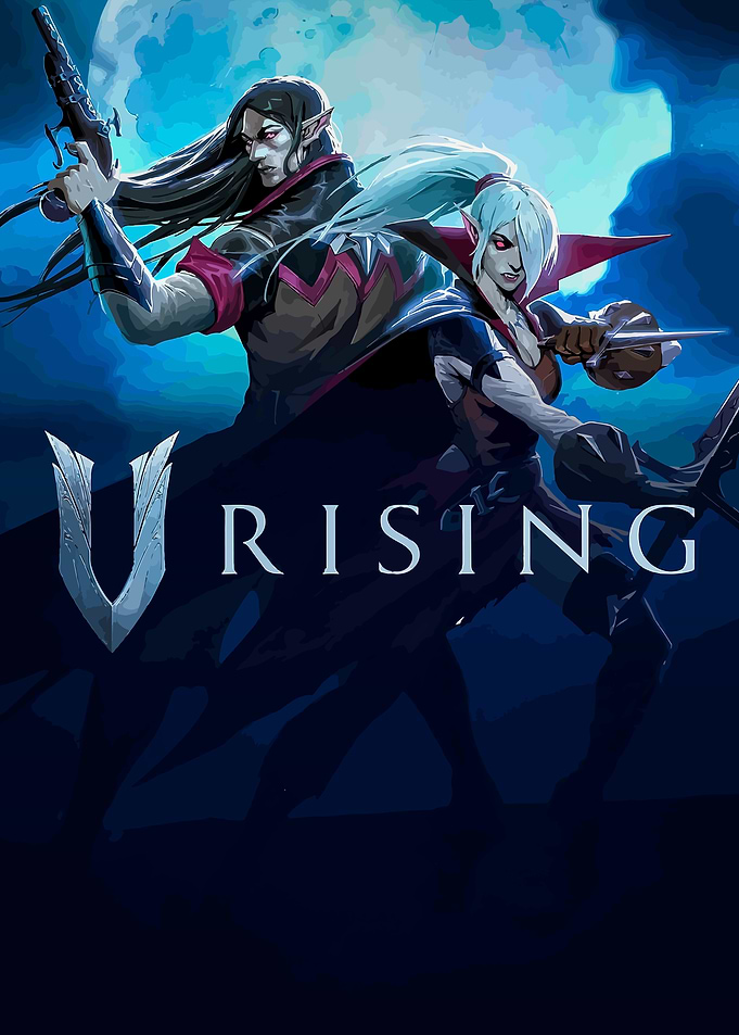 V Rising Game Key Art