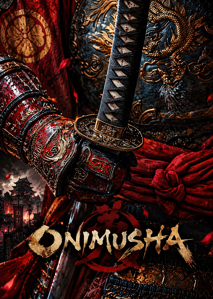 Onimusha Samurai Warrior Poster
