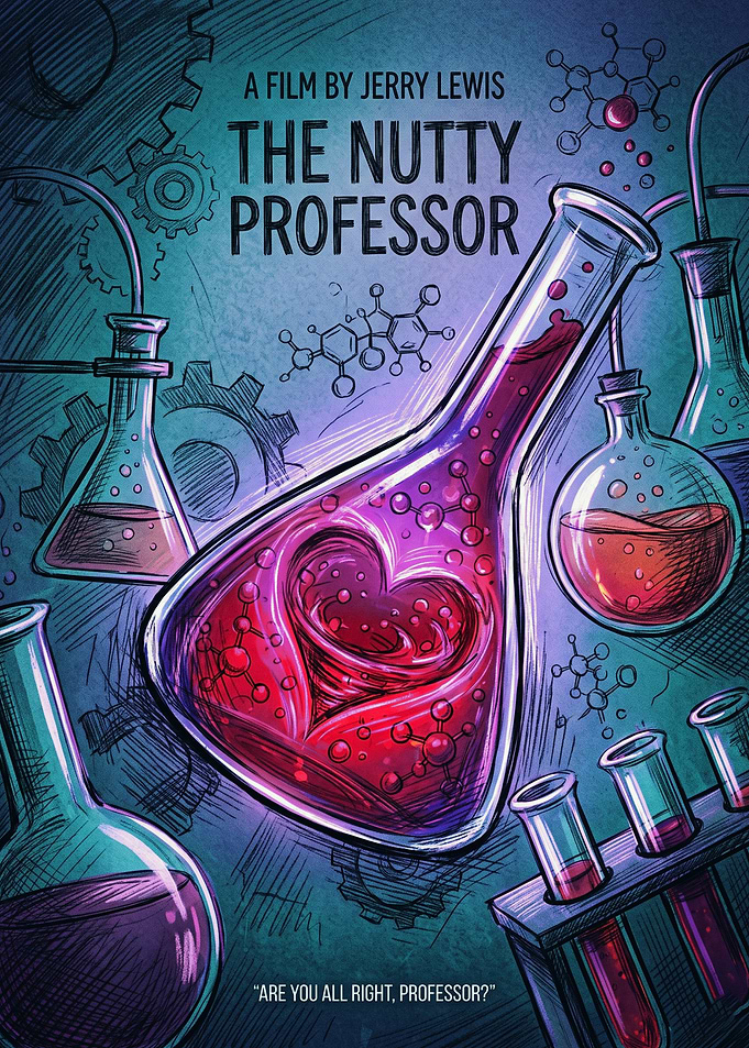 The Nutty Professor Comedy Sci Fi Art